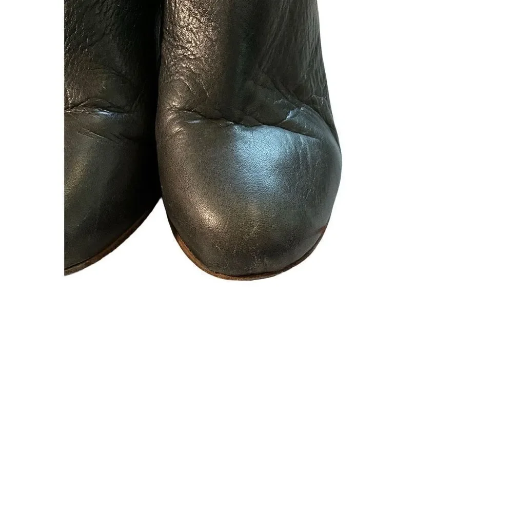 Dieppa Restrepo Lady Antilop Leather Booties Heels